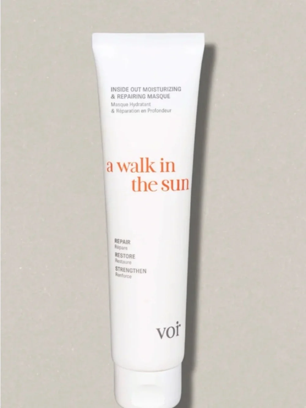 VOIR NEW a walk in the sun‎ Hair Moisturizing & Repair Masque 5.1 fl oz MSRP $26